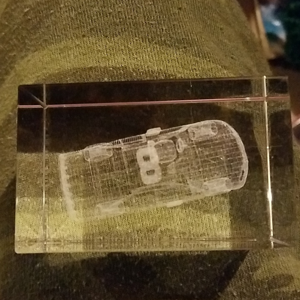 Engraved glass